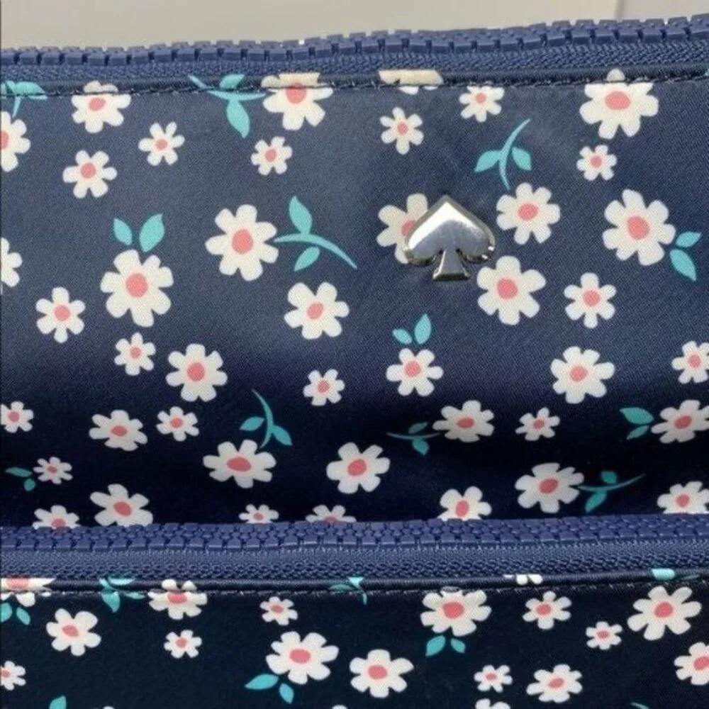 Kate Spade Jae Baby Bag in Blue Multi Floral NWT